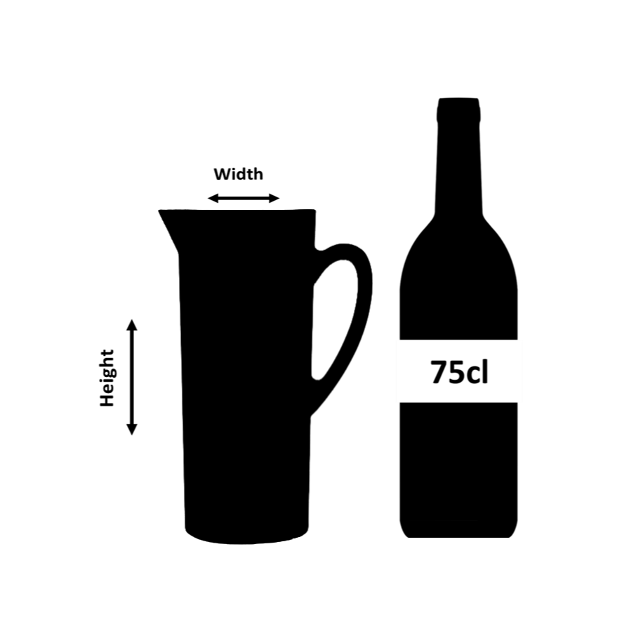 Urban Bar Urbano brocca plastica 120cl dritta
