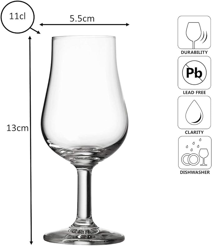 Urban Bar Lochy Bicchiere Whisky Cristallo 11cl Degustazione