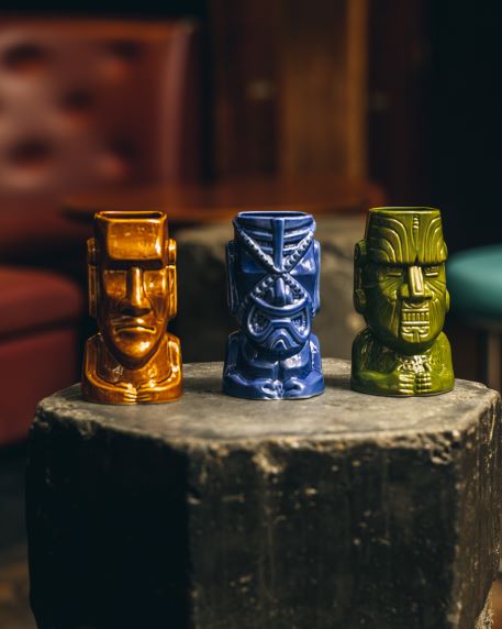 Urban Bar Tiki Moai mug ceramica stoneware 50cl