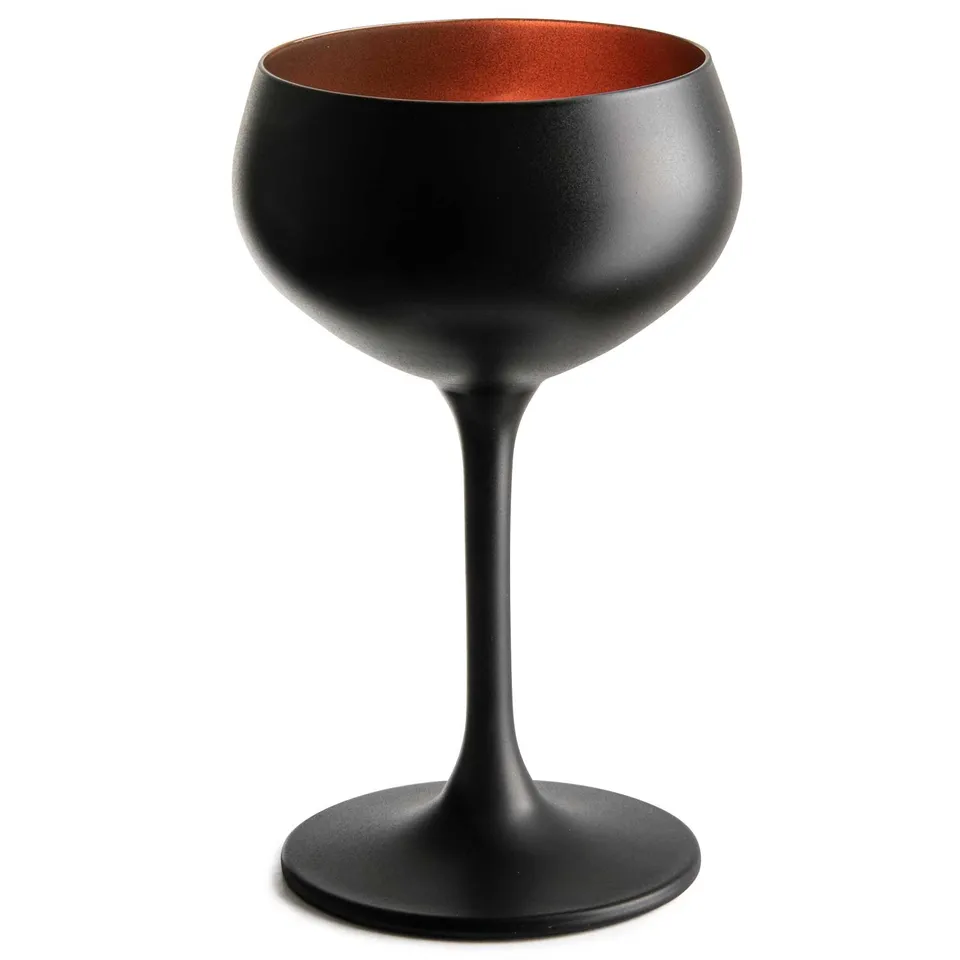 Urban Bar Oro Nero coppa champagne 21cl nera
