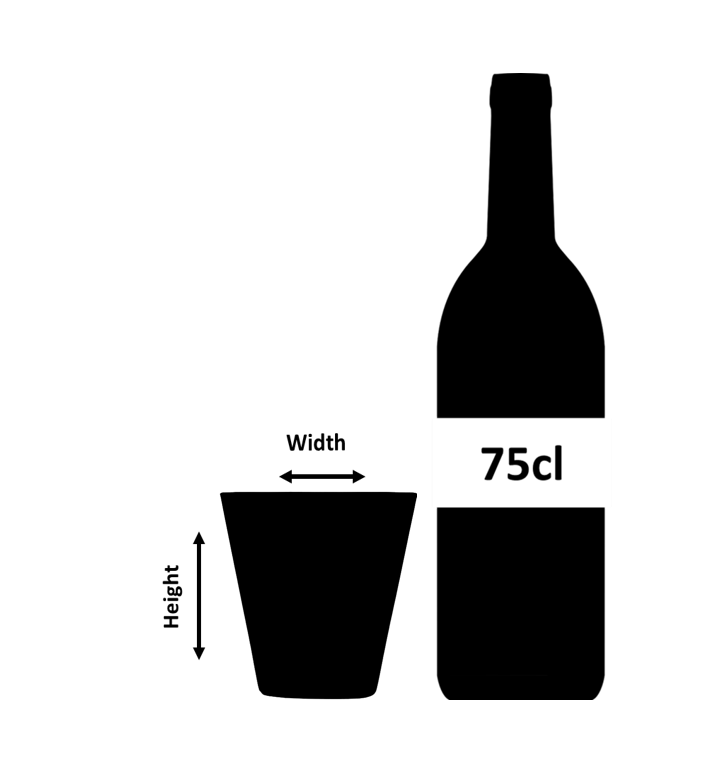 Urban Bar Cocktail bicchiere tumbler cristallo 25cl fatto a mano