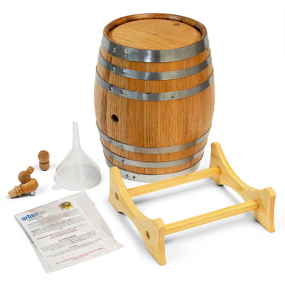 Urban Bar Accessories botte rovere 5 litri whisky