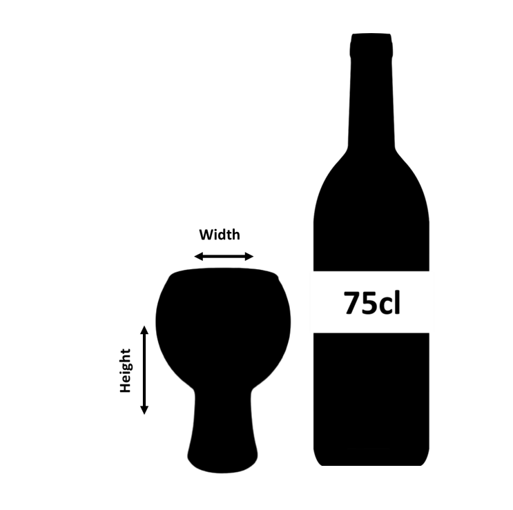 Urban Bar Gin Globe Bicchiere Gin 54cl Coppa Balon
