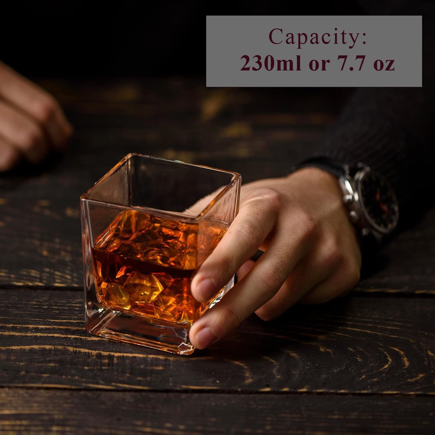 Kemstood Whiskey Glasses tumbler whisky 4 pz 230 ml vetro
