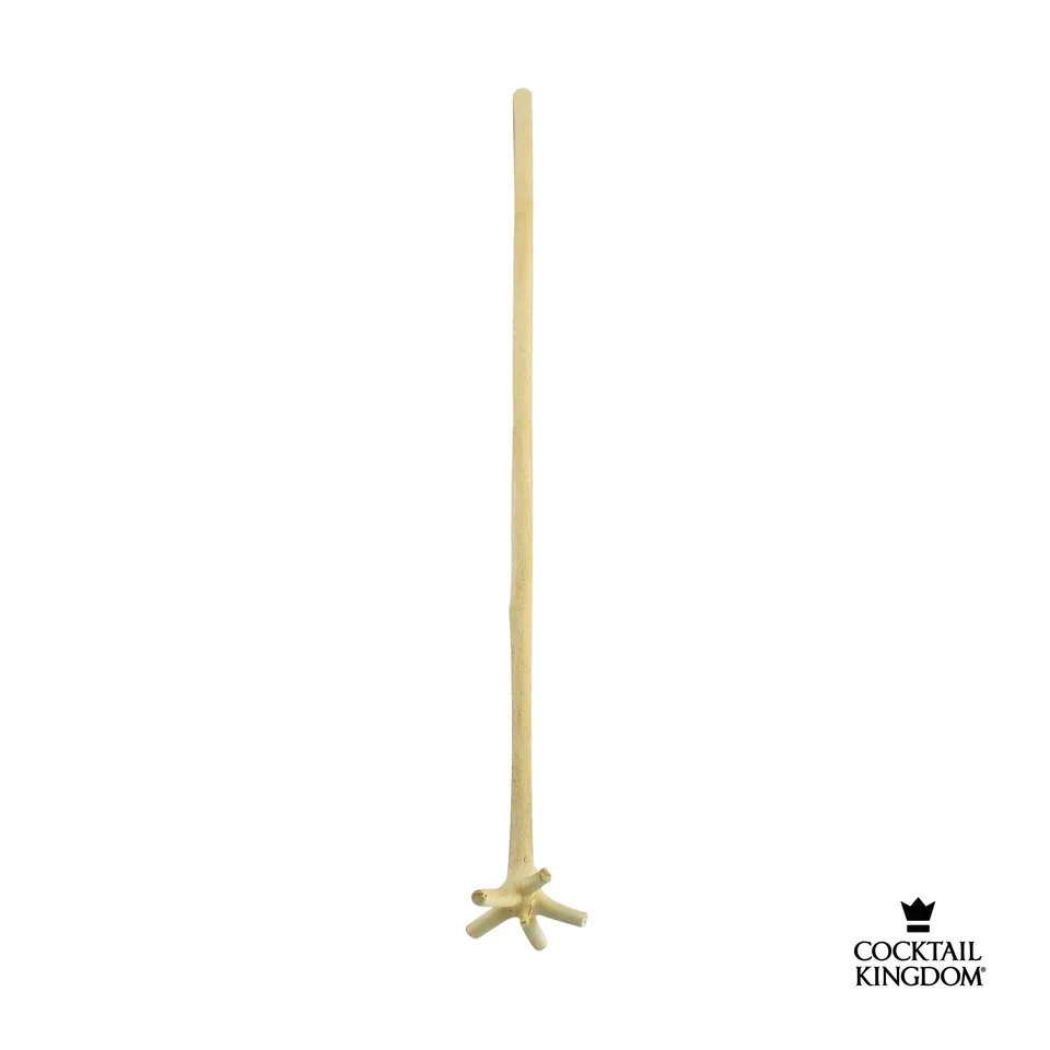 Cocktail Kingdom Swizzle Stick bastoncino legno naturale