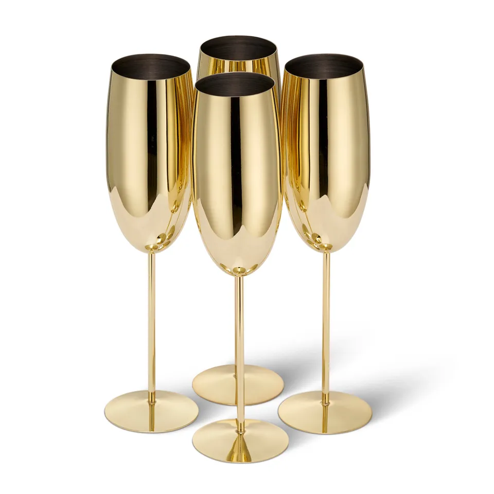 Oak & Steel Flutes Flûte Champagne Oro 2 Pezzi