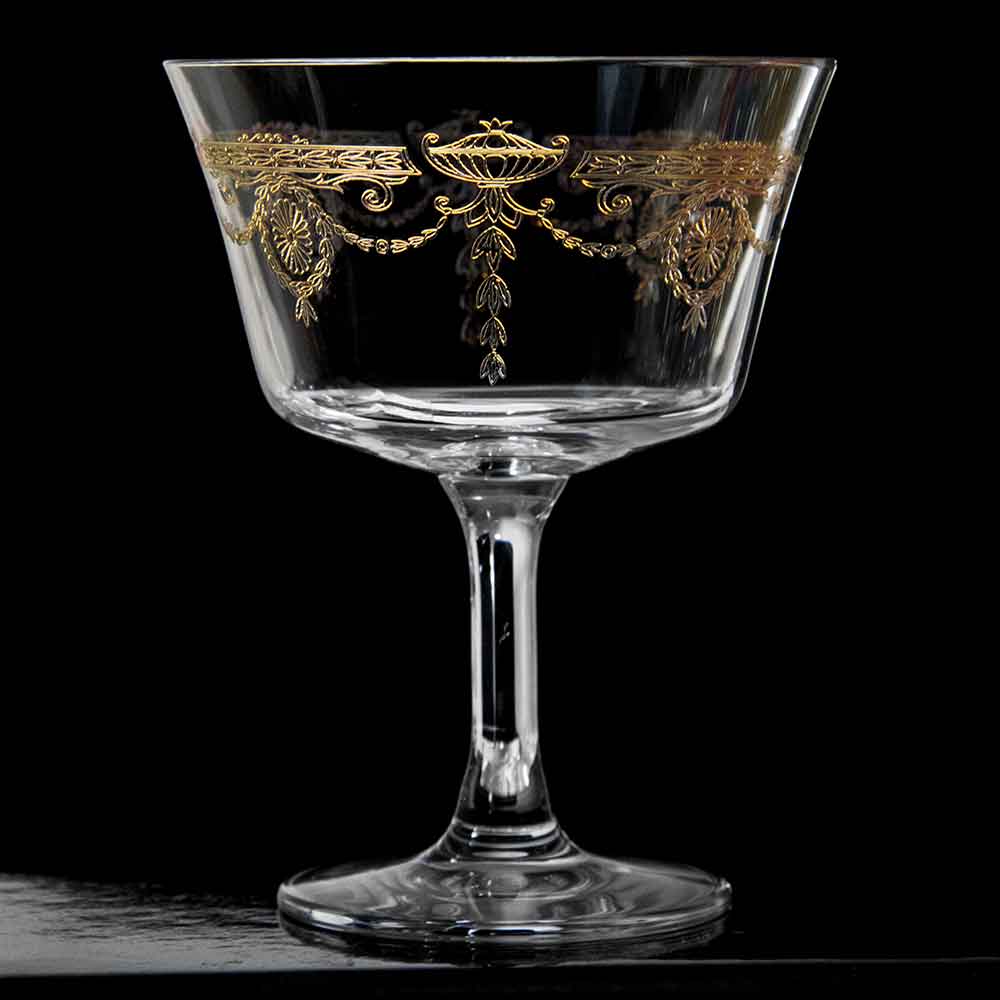 Urban Bar 1890 Gold Fizz Coppa Champagne 20cl Cristallo