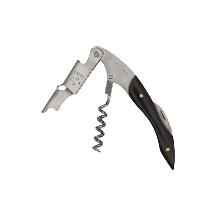Aveine Accessories Cavatappi Cameriere in Legno Doppia Leva