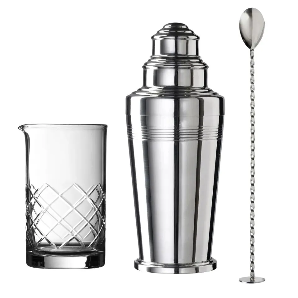 Urban Bar Cocktail Kits Japanese Mixing Glass set cocktail vetro
