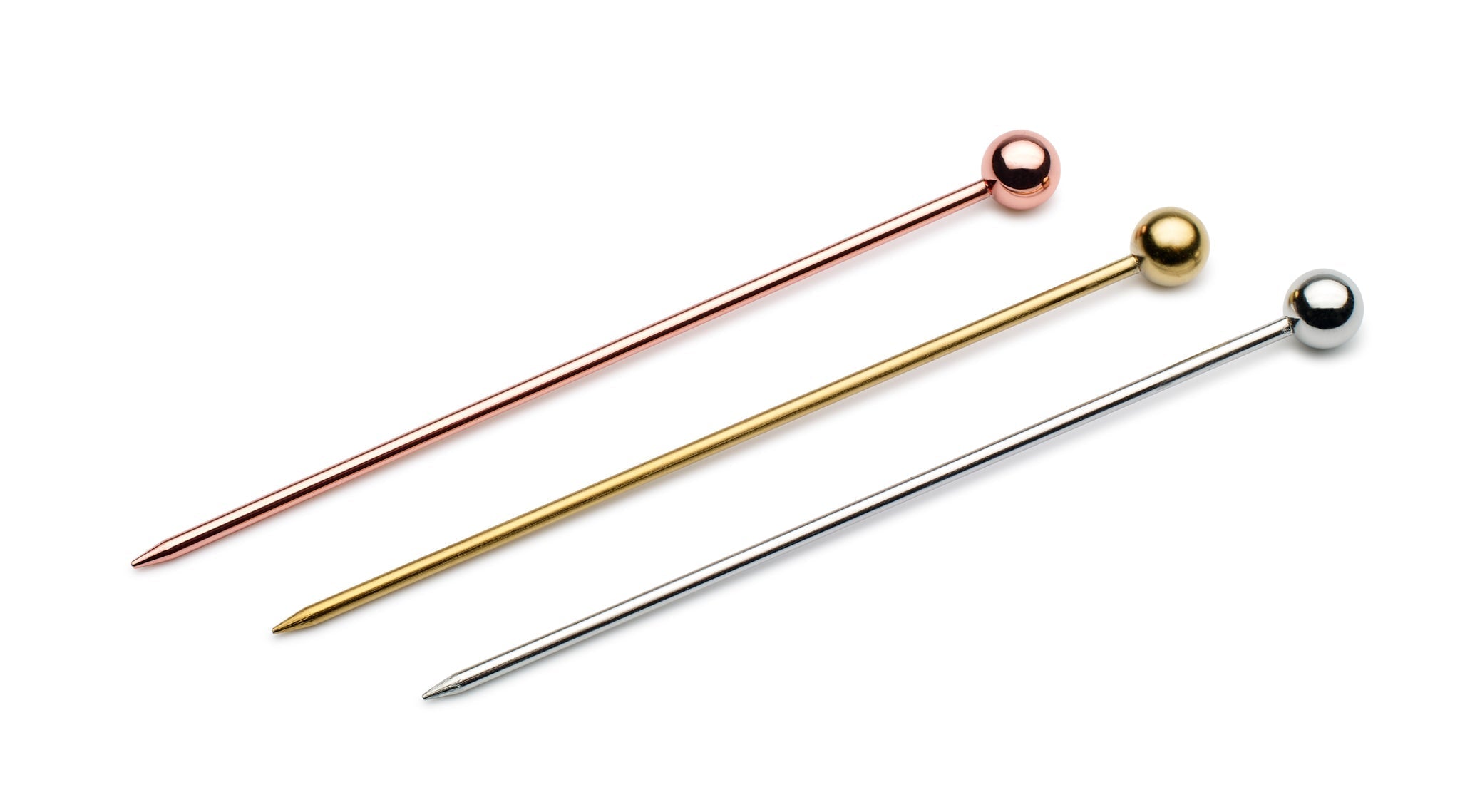 Urban Bar Accessories stecchini cocktail acciaio set 10 pezzi