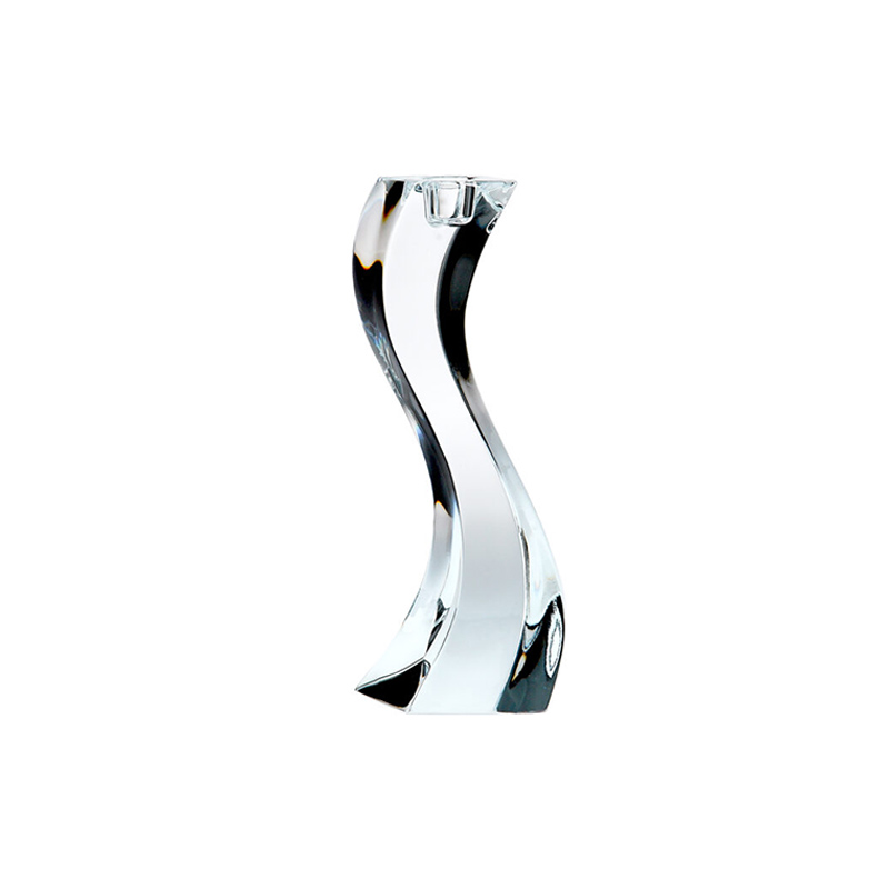 Cristalleria ColleVilca Dione candeliere medio cristallo h 21,5 cm