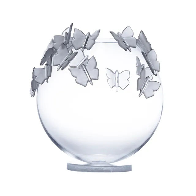 ColleVilca Butterfly vaso grande cristallo 50 cm