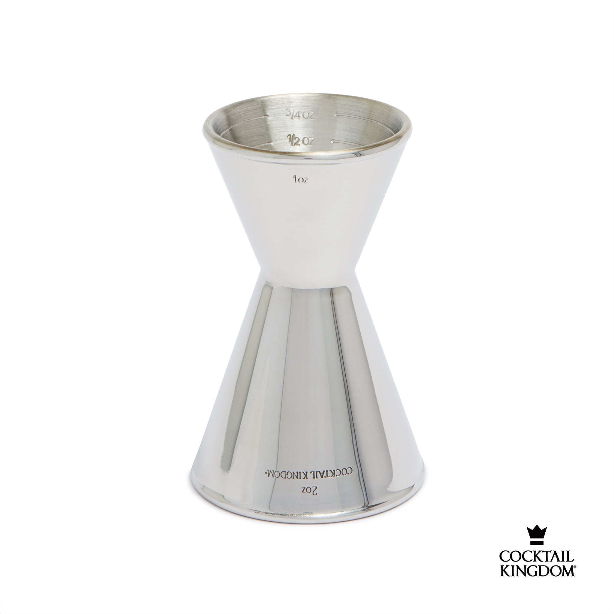 Cocktail Kingdom Koriko jigger dosatore 1oz/2oz inox