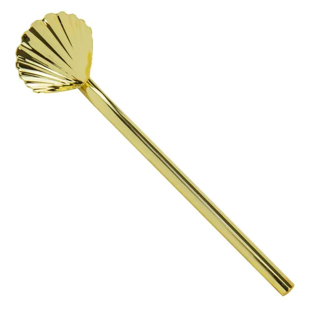Urban Bar Accessories Scallop stirrer oro 14cm 6 pezzi