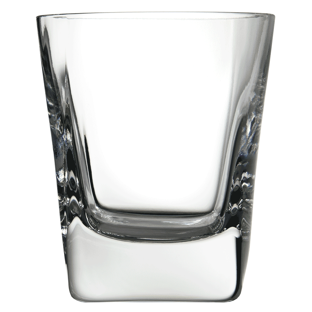 Urban Bar Qubo bicchiere whisky 30 cl base quadrata