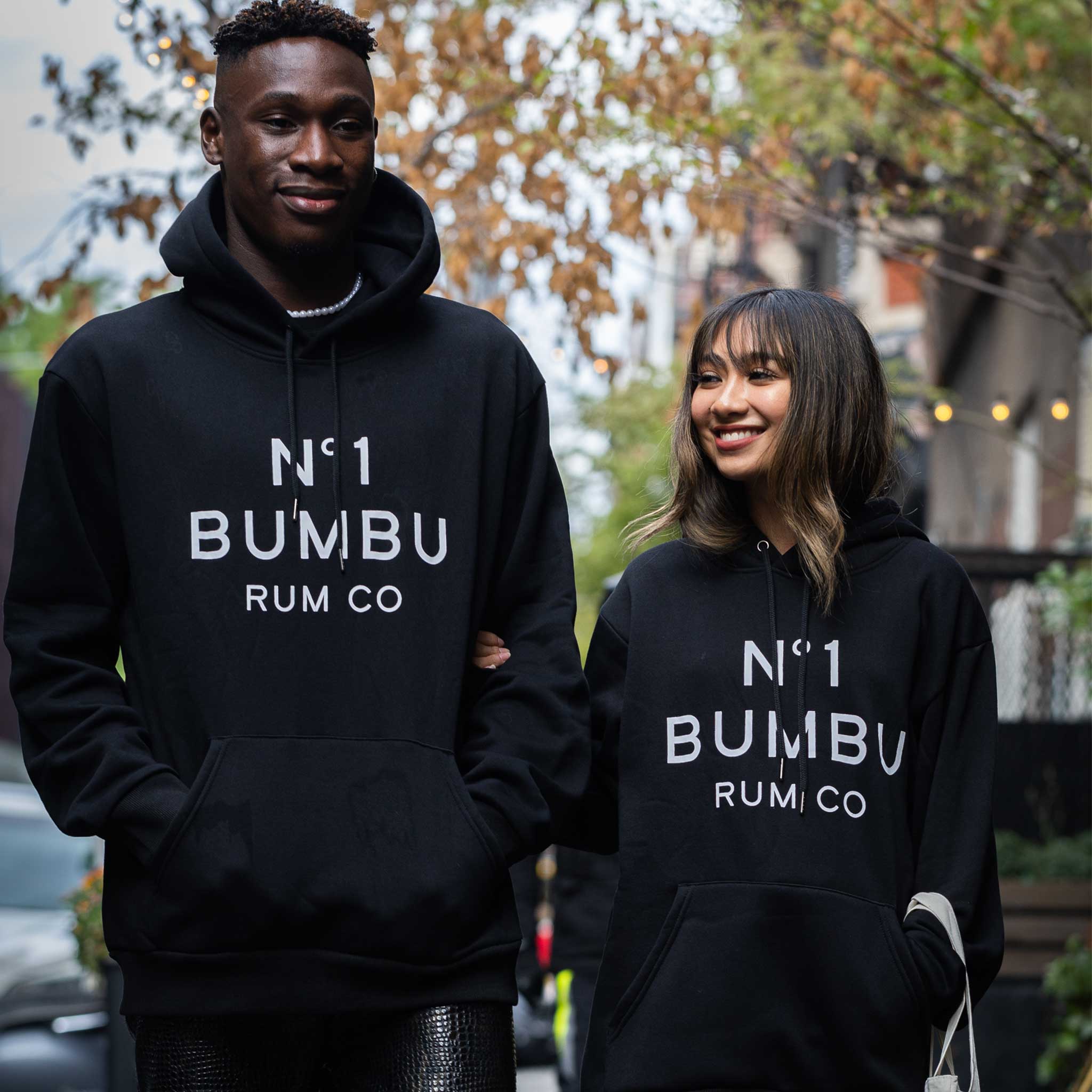 Bumbbu Hoodie felpa con cappuccio taglia L