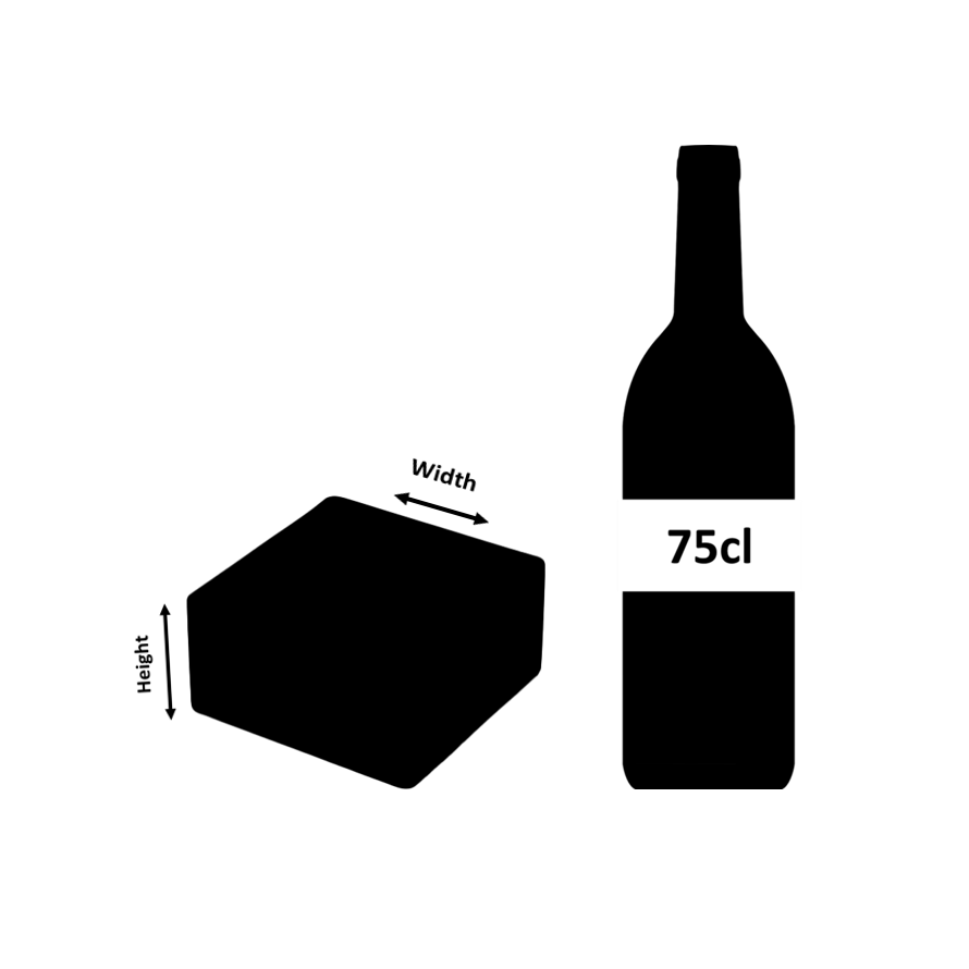 Urban Bar stampo ghiaccio silicone 4 cubetti 4,3cm