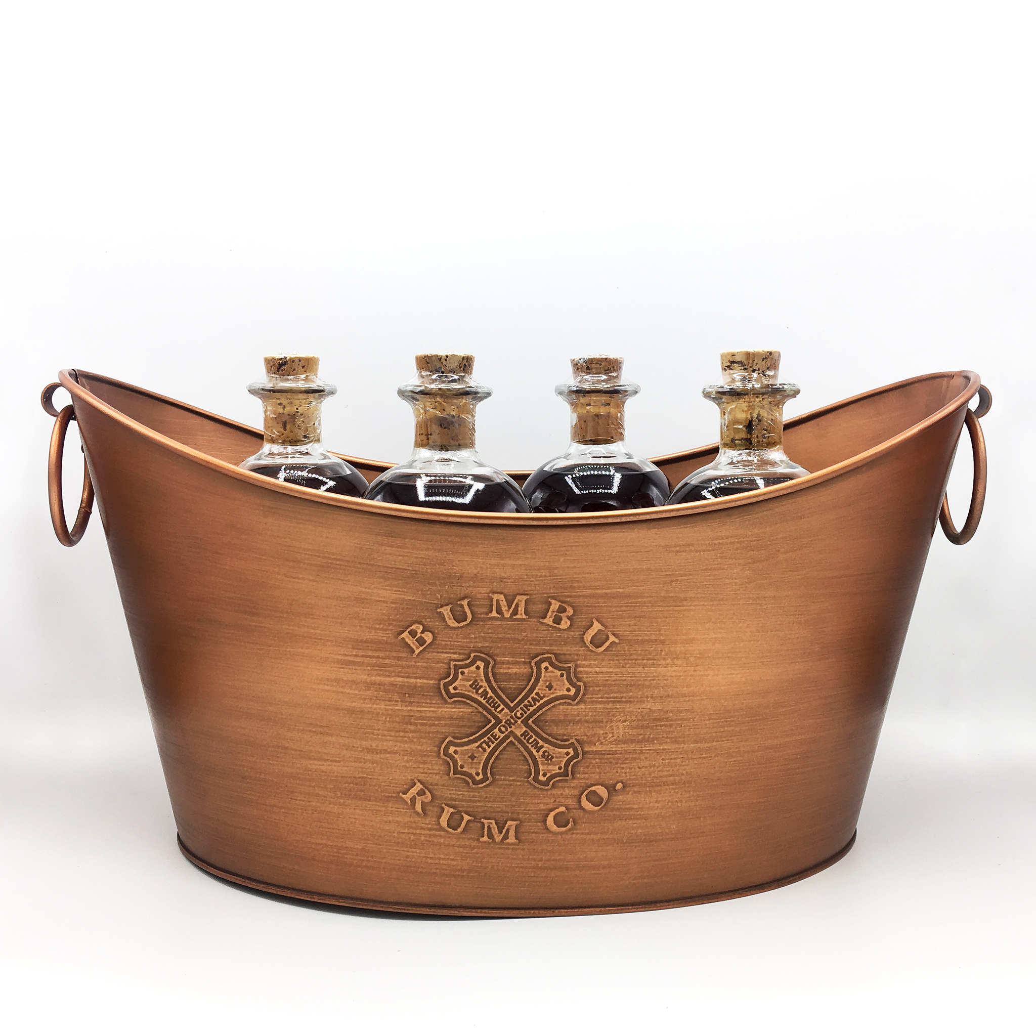 Bumbu Buckets secchiello acciaio zincato per ghiaccio e rum