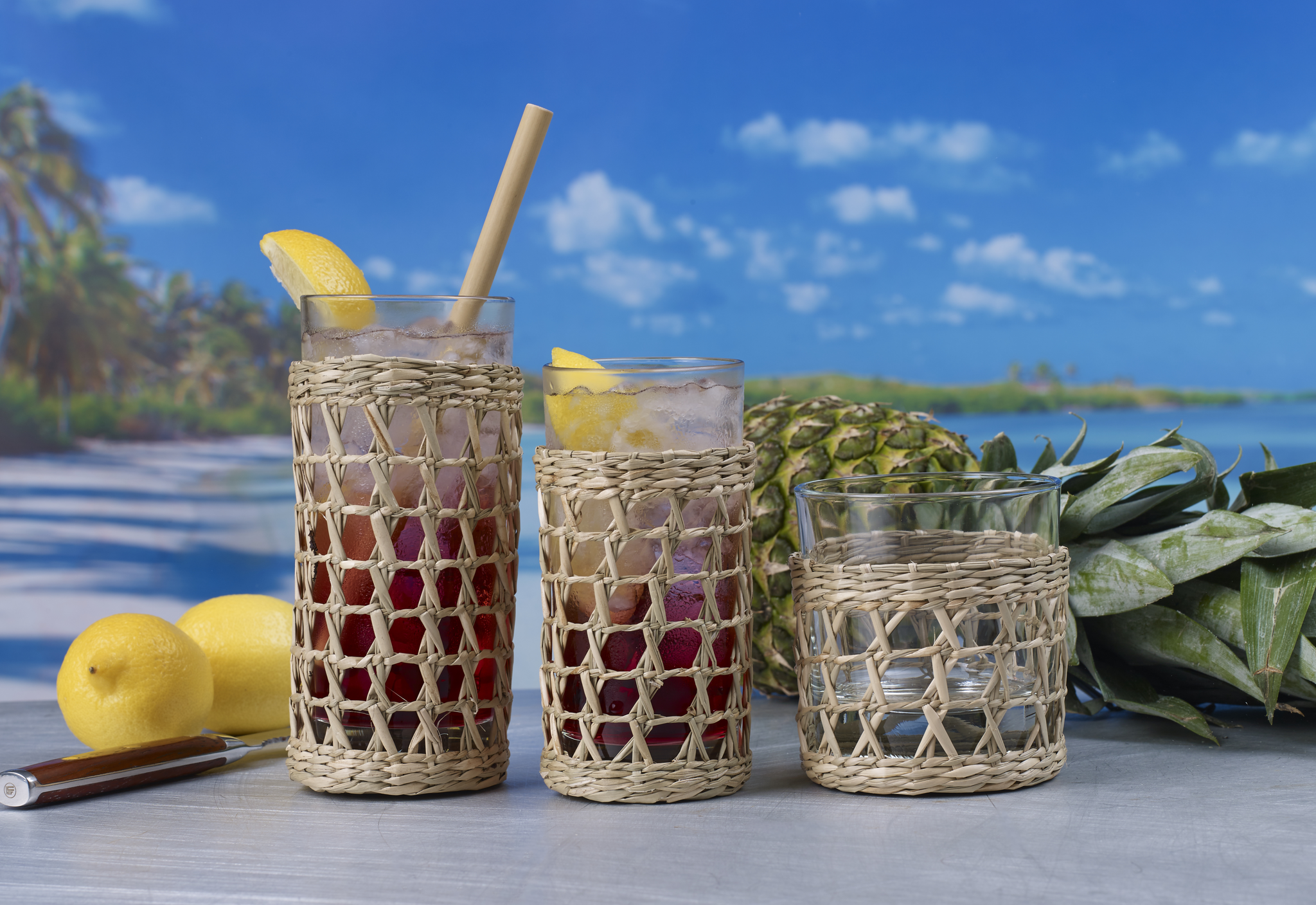 Urban Bar Gili Highball bicchiere vetro 30cl paglia