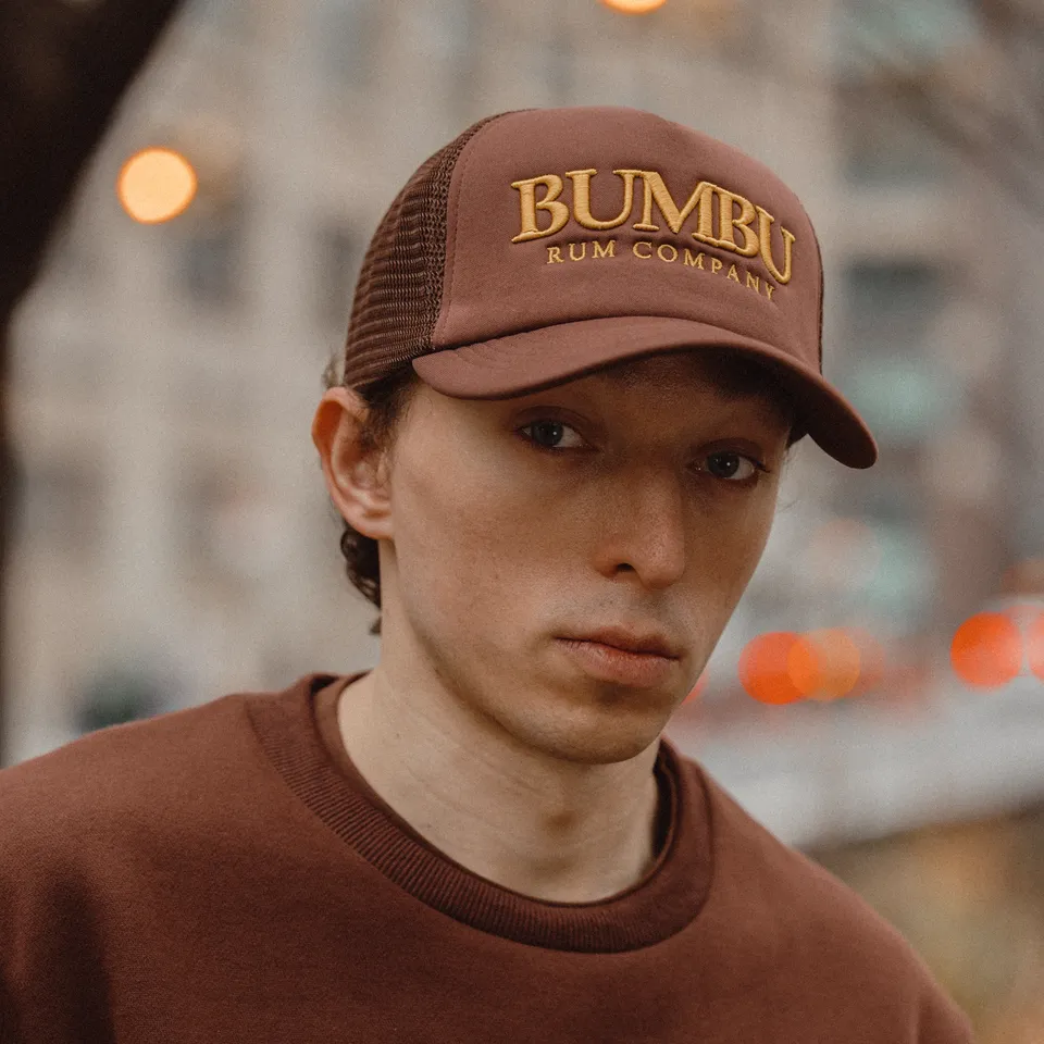 Bumbu Trucker Hat cappellino mesh con logo