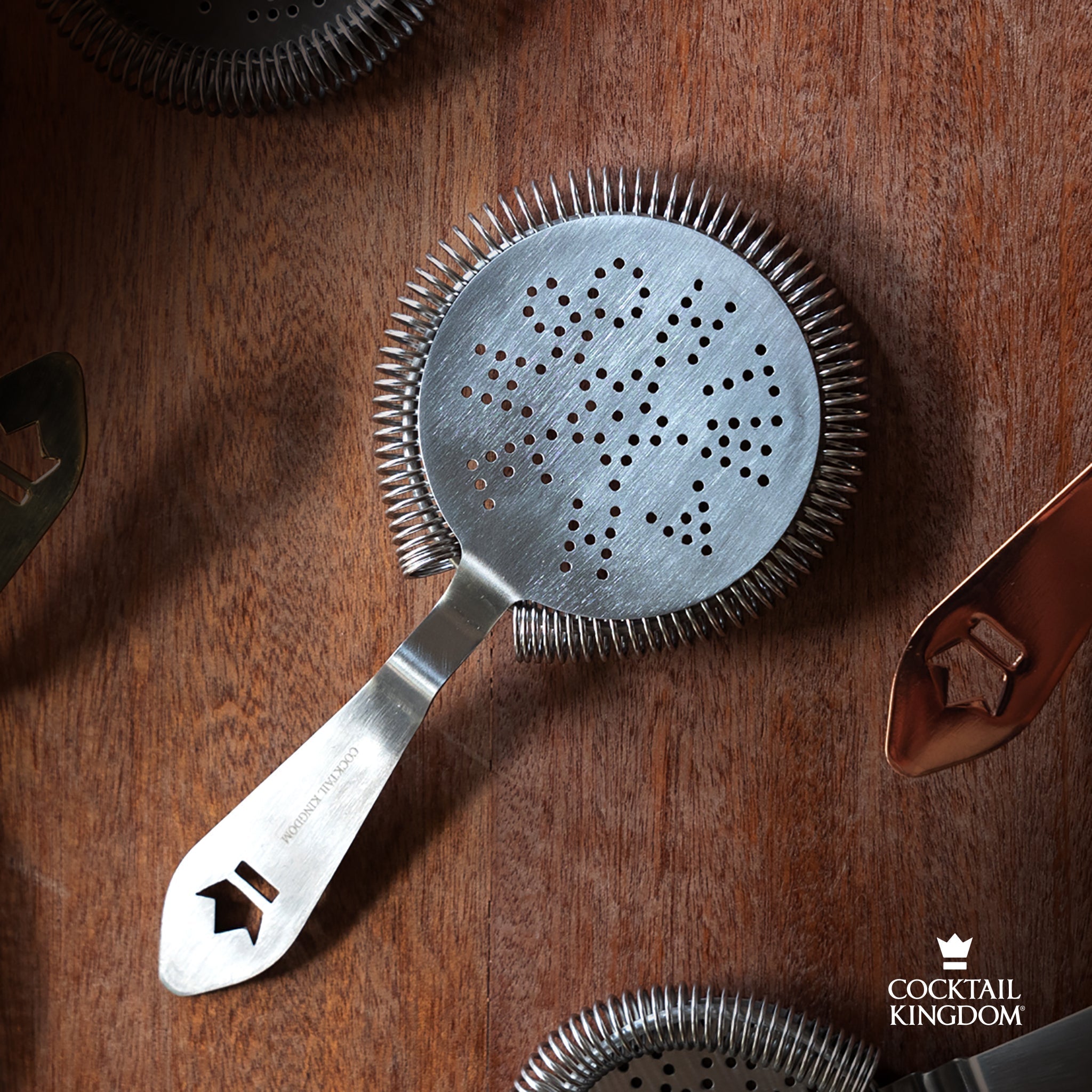 Urban Bar Cocktail Kingdom Hawthorne Strainer colino Large acciaio