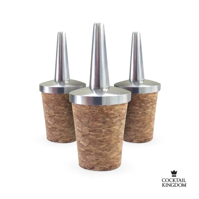 Urban Bar Cocktail Kingdom Dasher Top tappo dosatore acciaio 3 pz