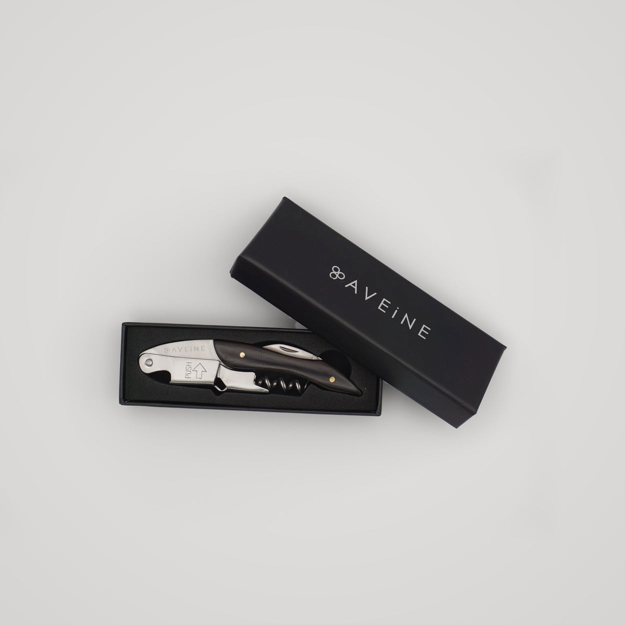 Aveine Accessories Cavatappi Cameriere in Legno Doppia Leva