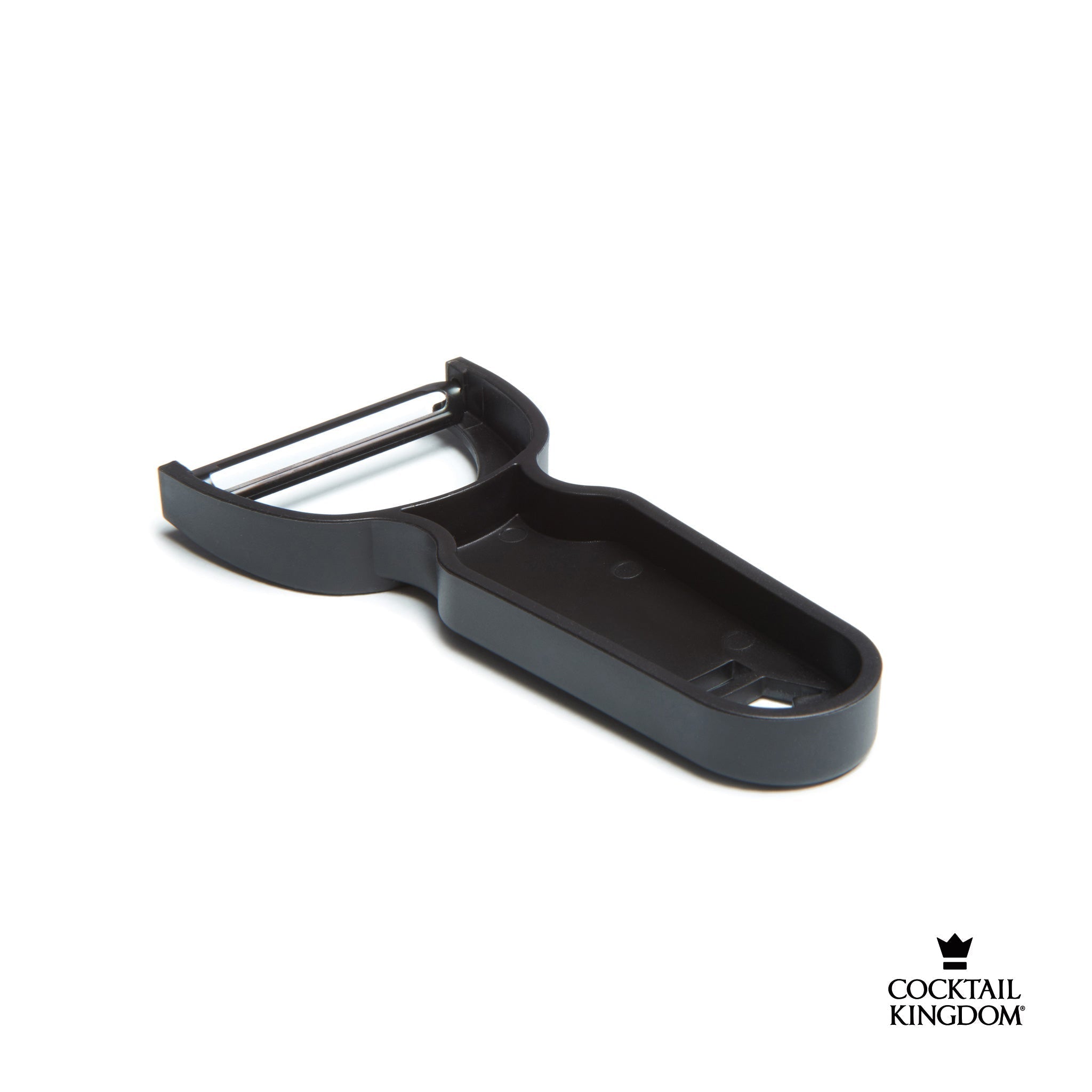 Cocktail Kingdom Citrus Peeler nero lama titanio