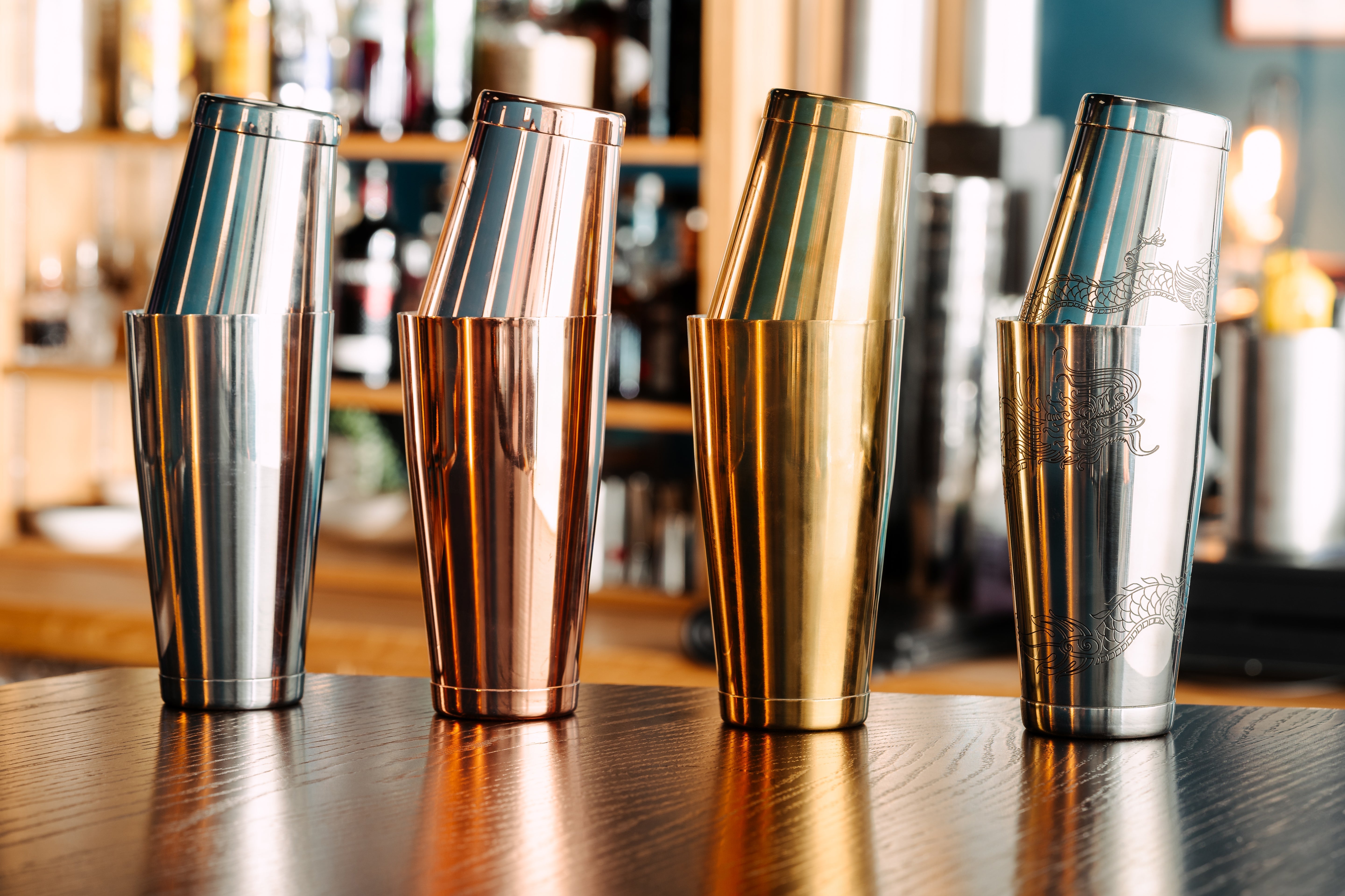 Urban Bar Yansheng shaker boston oro acciaio 85cl