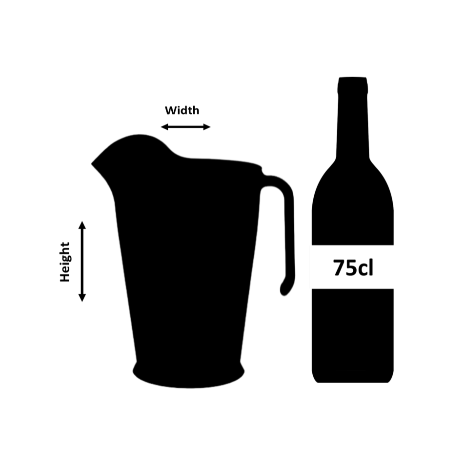 Urban Bar Fresco caraffa plastica impilabile 2,28L 4 pinte