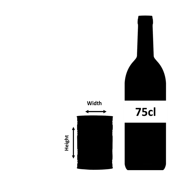 Urban Bar Tin Can Tumbler Vetro 31cl