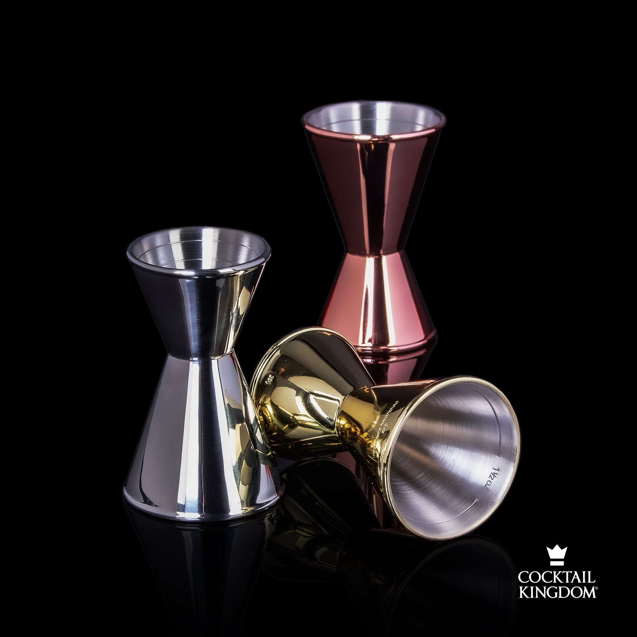 Cocktail Kingdom Koriko jigger dosatore 1oz/2oz inox