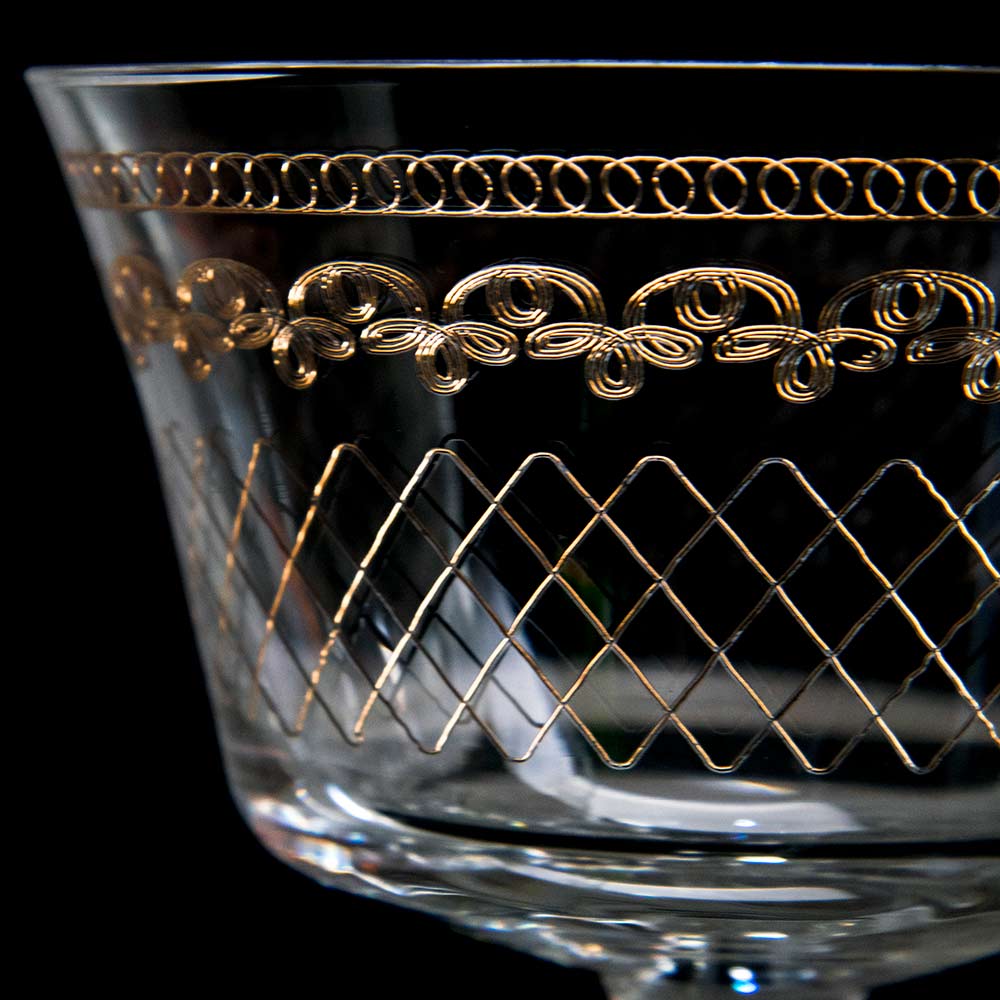 Urban Bar 1910 Fizz Gold coppa cocktail 20cl oro