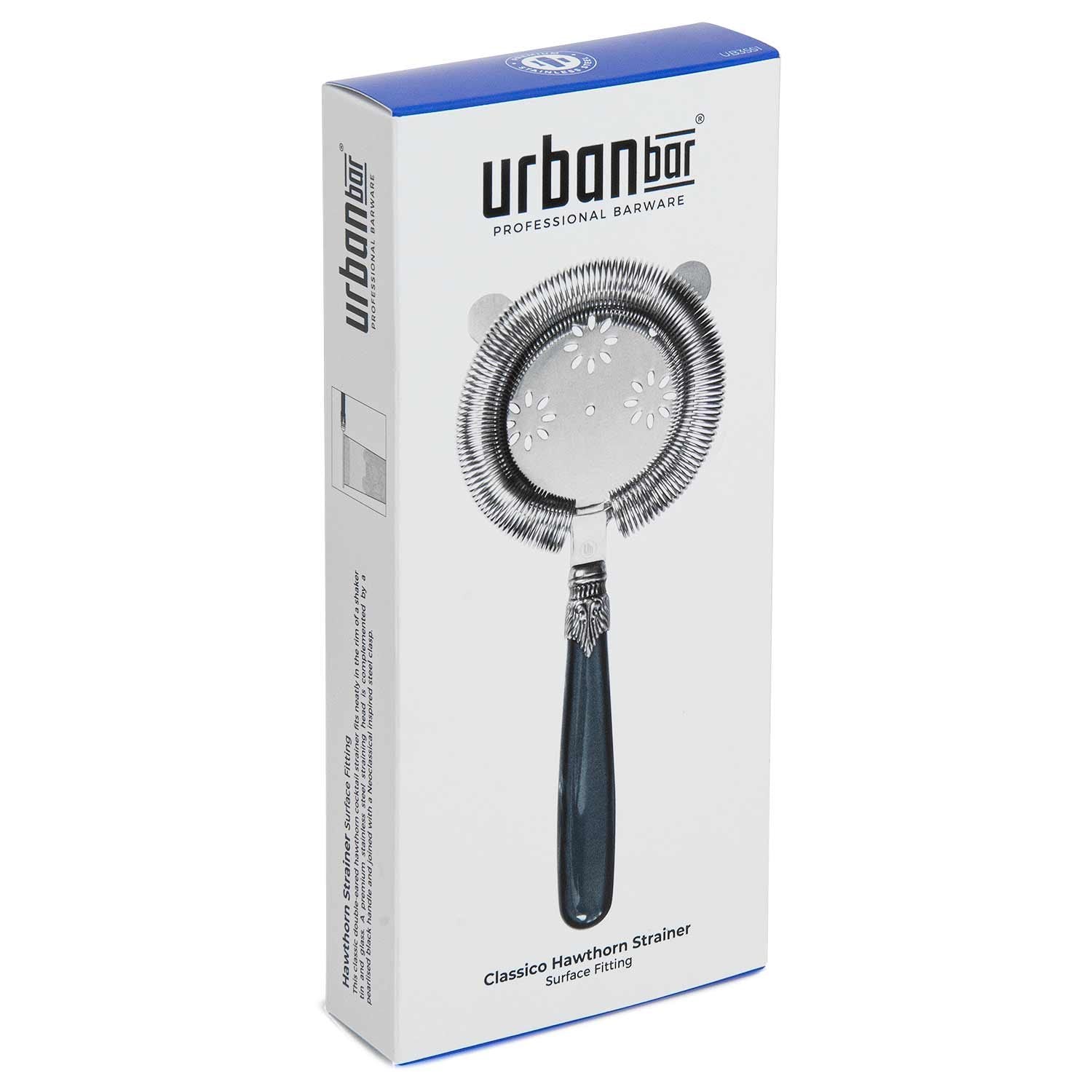 Urban Bar Classico Strain Hawthorne 22,5cm Acciaio Nero