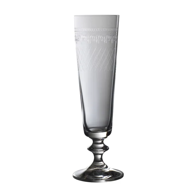 Urban Bar 1910 Umbo Flute calice champagne 20 cl vetro inciso