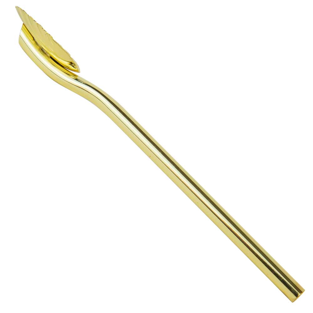Urban Bar Accessories Scallop stirrer oro 14cm 6 pezzi