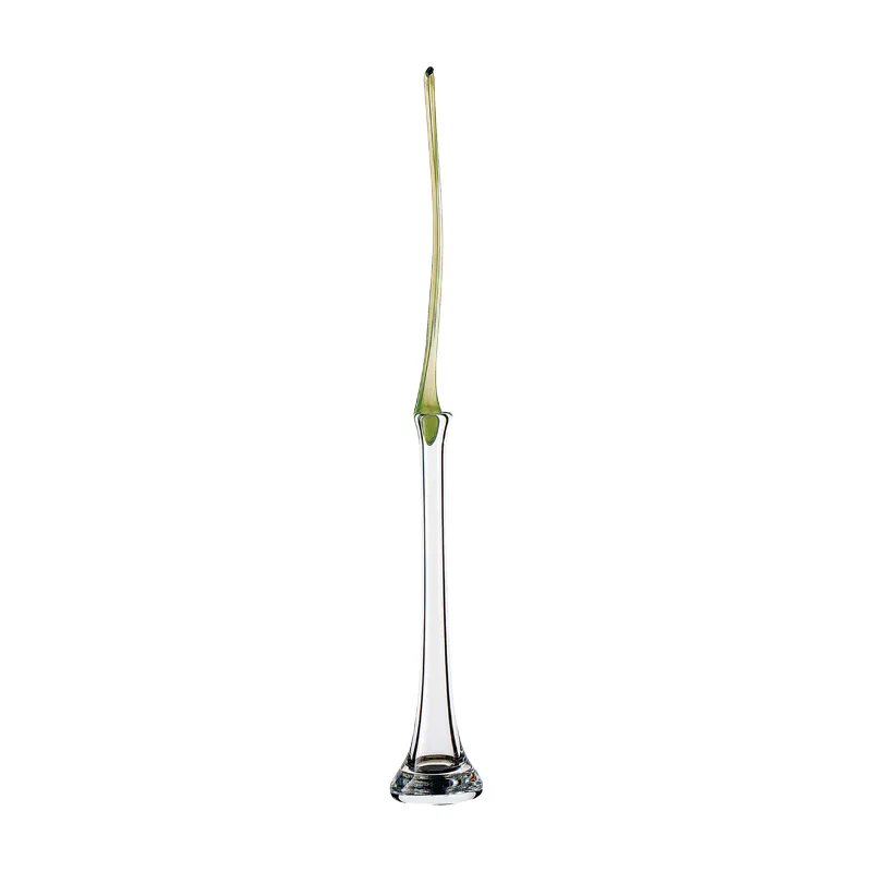 ColleVilca Ikebana vaso alto in cristallo 70 cm