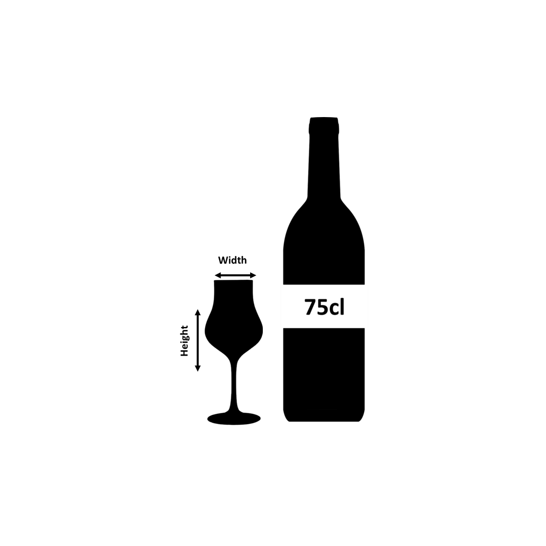 Urban Bar Spirit Crystal bicchiere whisky 12cl cristallo
