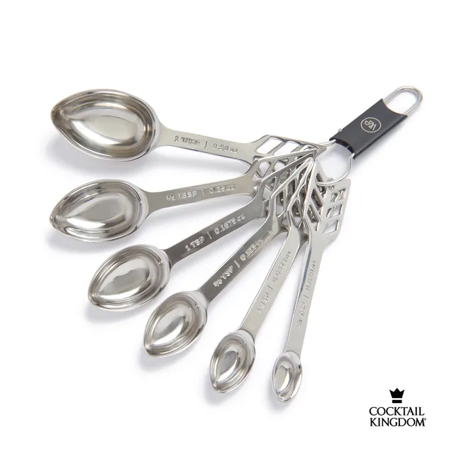 Cocktail Kingdom Meehan Mixology Spoons misurini acciaio