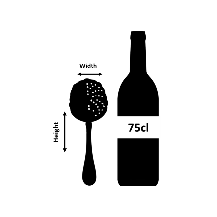 Urban Bar Biloxi Julep Strainer 22cm colino cocktail acciaio
