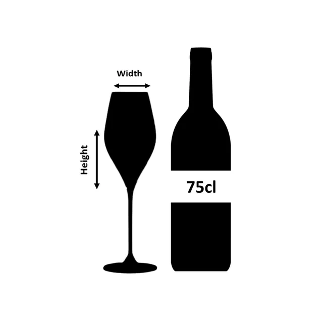Urban Bar 1910 Champagne Flute calice 32cl cristallo