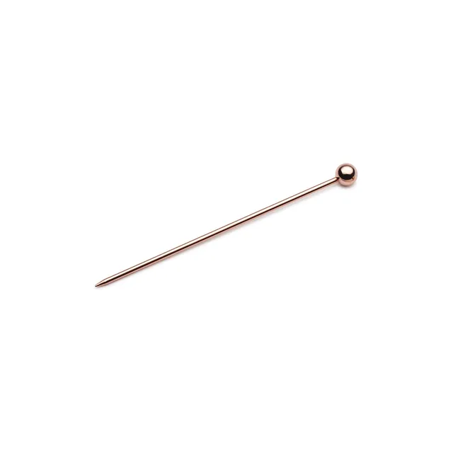 Urban Bar Pick Stecchini Cocktail Rame Set 10 Acciaio