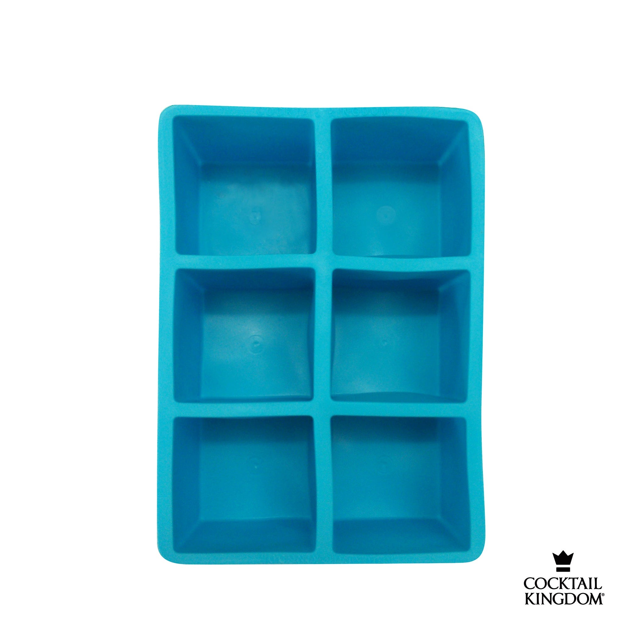 Cocktail Kingdom Stampo Ghiaccio Cubi Grandi Blu 5,1cm