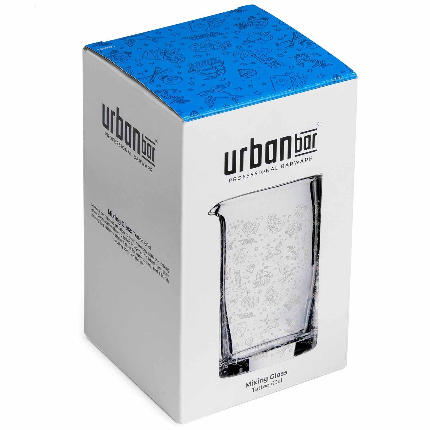 Urban Bar Tattoo Caraffa Miscelazione 60cl Vetro