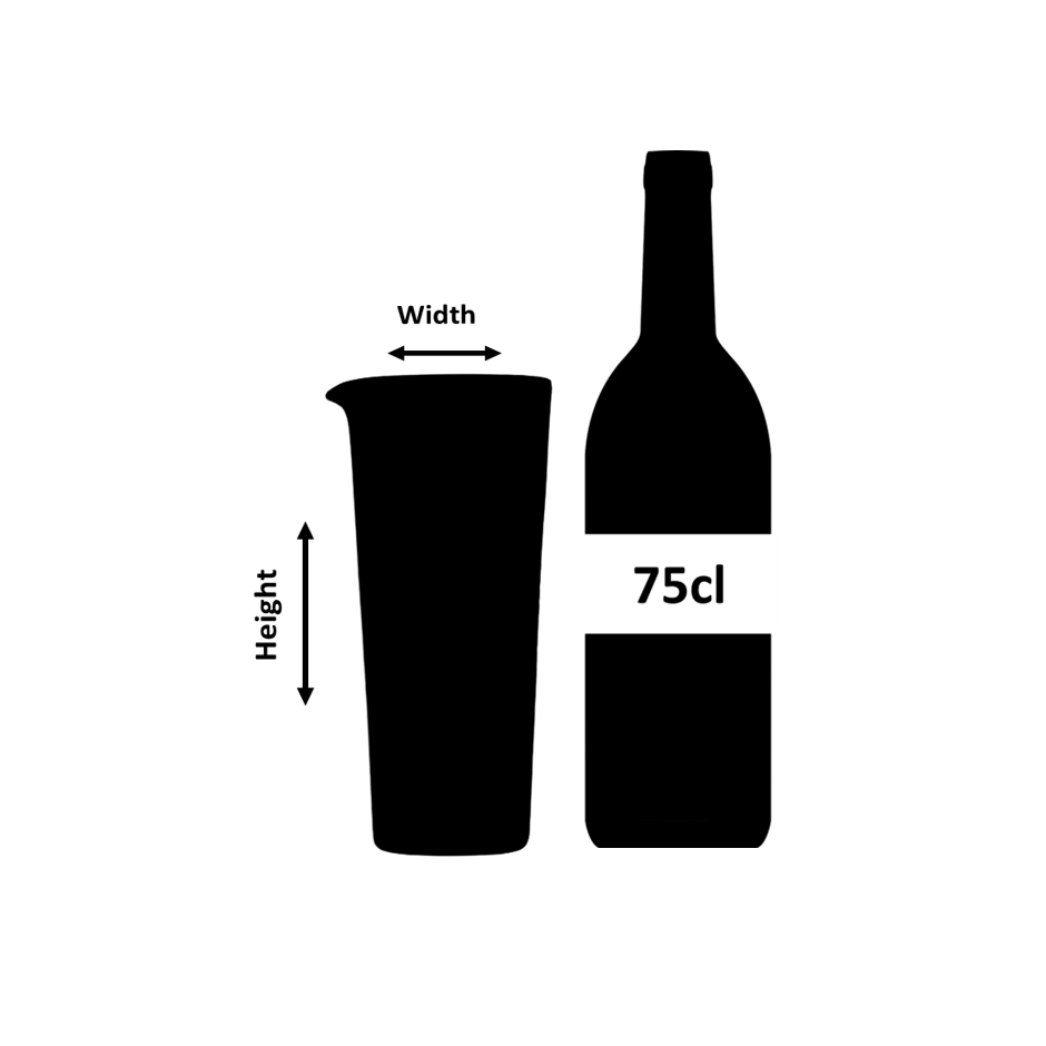 Urban Bar Calabrese mixing glass 86cl vetro