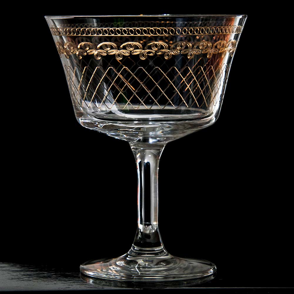 Urban Bar 1910 Fizz Gold coppa cocktail 20cl oro