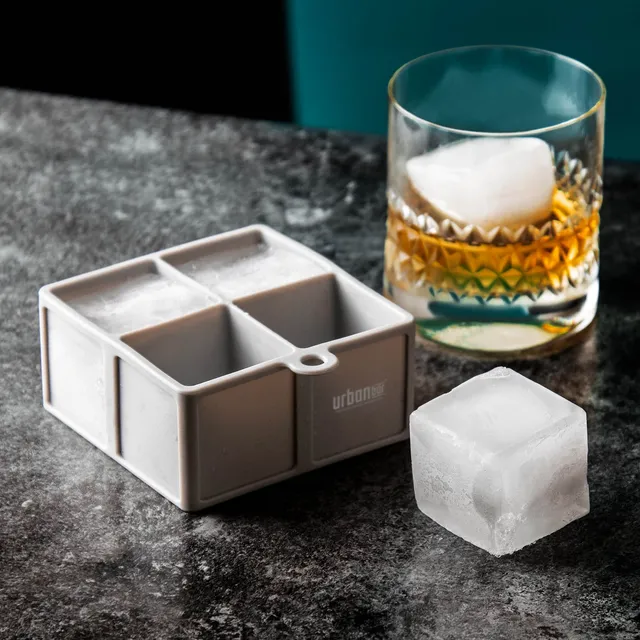 Urban Bar stampo ghiaccio silicone 4 cubetti 4,3cm