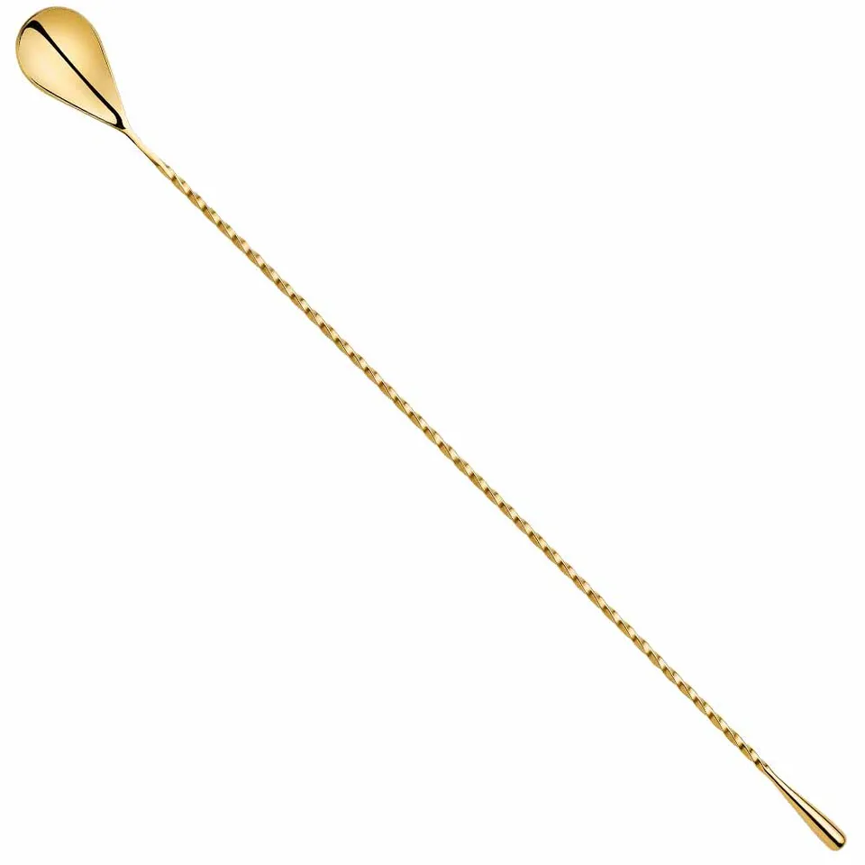 Urban Bar Drop Gold Bar Spoon 40cm cucchiaio da bar oro