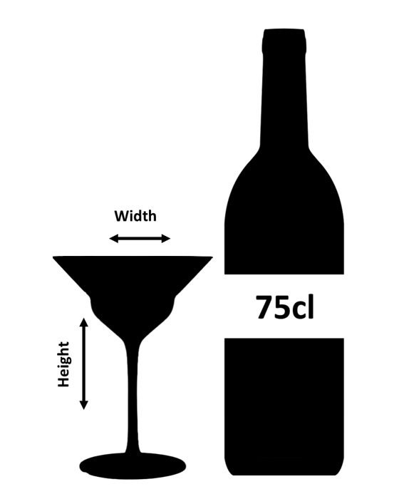 Urban Bar Calabrese coppa martini 15cl cristallo