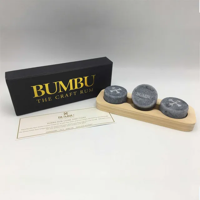 Bumbbu Buckets Barware Rum Stones pietre whisky set